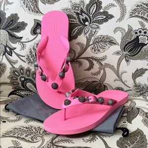 Balenciaga Cagole Flip Flops